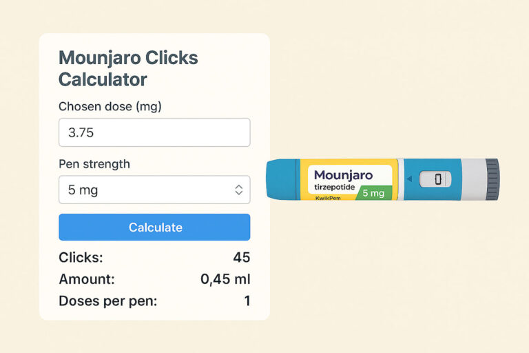 Kalkulator Kliknięć Mounjaro kalkulator kliknięć mounjaro